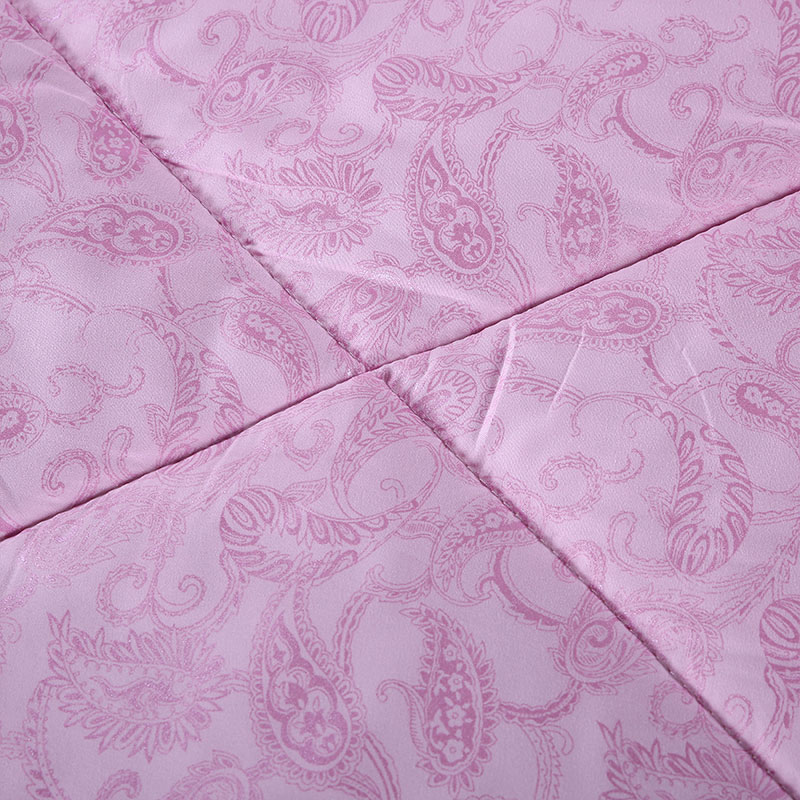Pink colour winter quilt