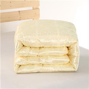 чистый цвет имитация шелковой ткани с накаткой зимнее одеяло